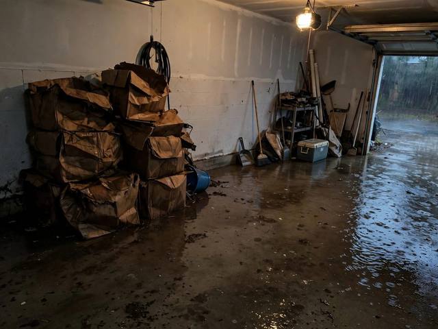 Emergency Water Extraction before photo Naples FL illustrative example