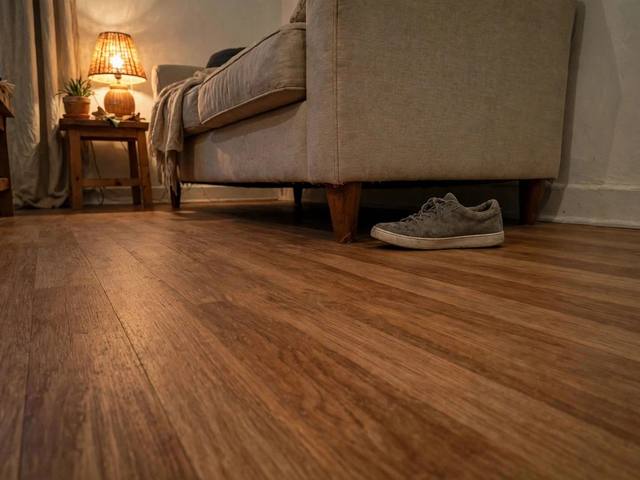 Hardwood Floor Restoration after photo Naples FL illustrative example